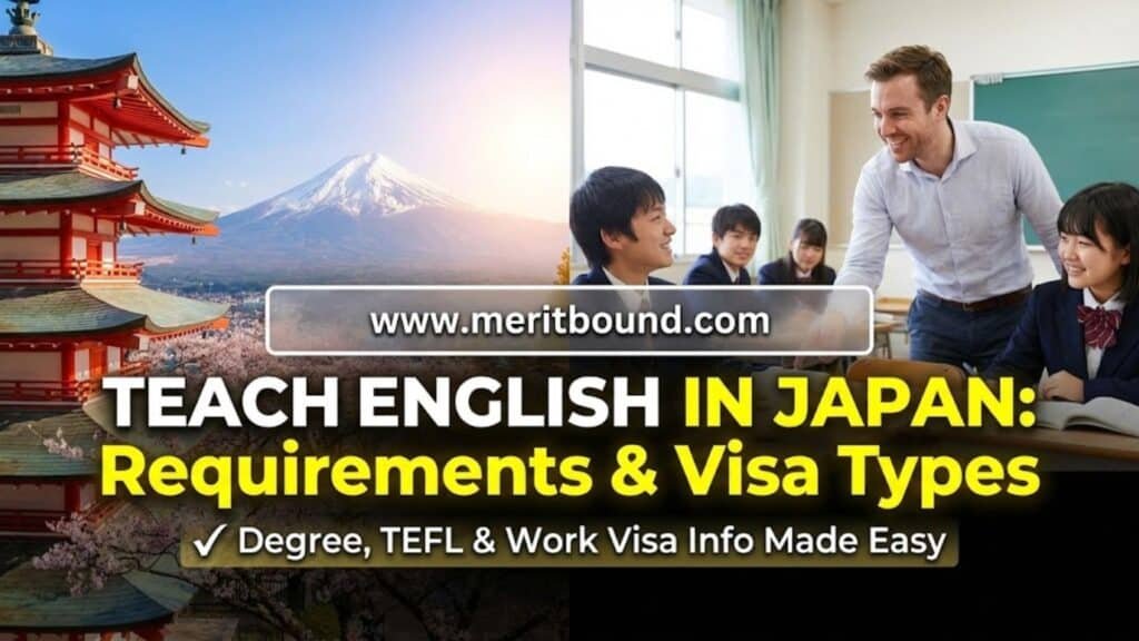 Teaching English in Japan: Requirements and Visa types
