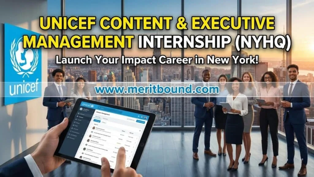 UNICEF Content and Executive Management Support Internship (NYHQ)