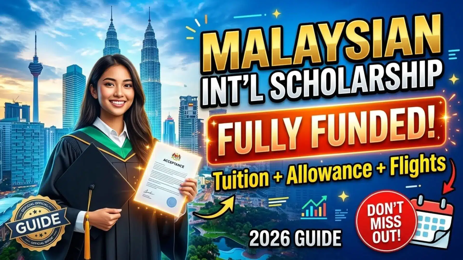 Malaysia International Scholarship: Master's and PhD